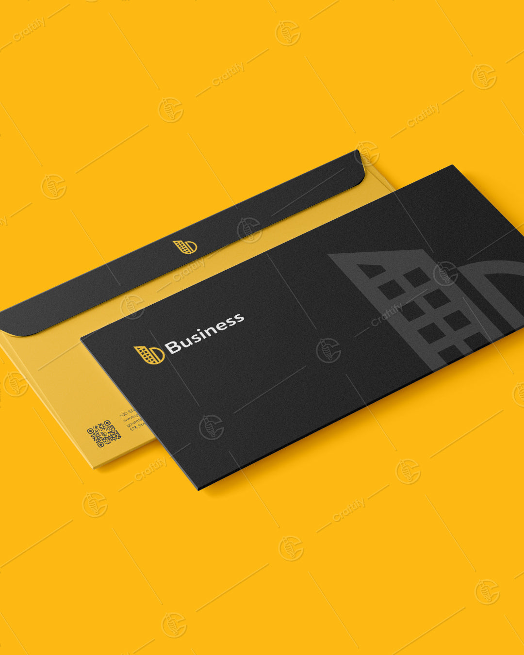 Sophisticated Letter "B" Logo Design + Stationery Design