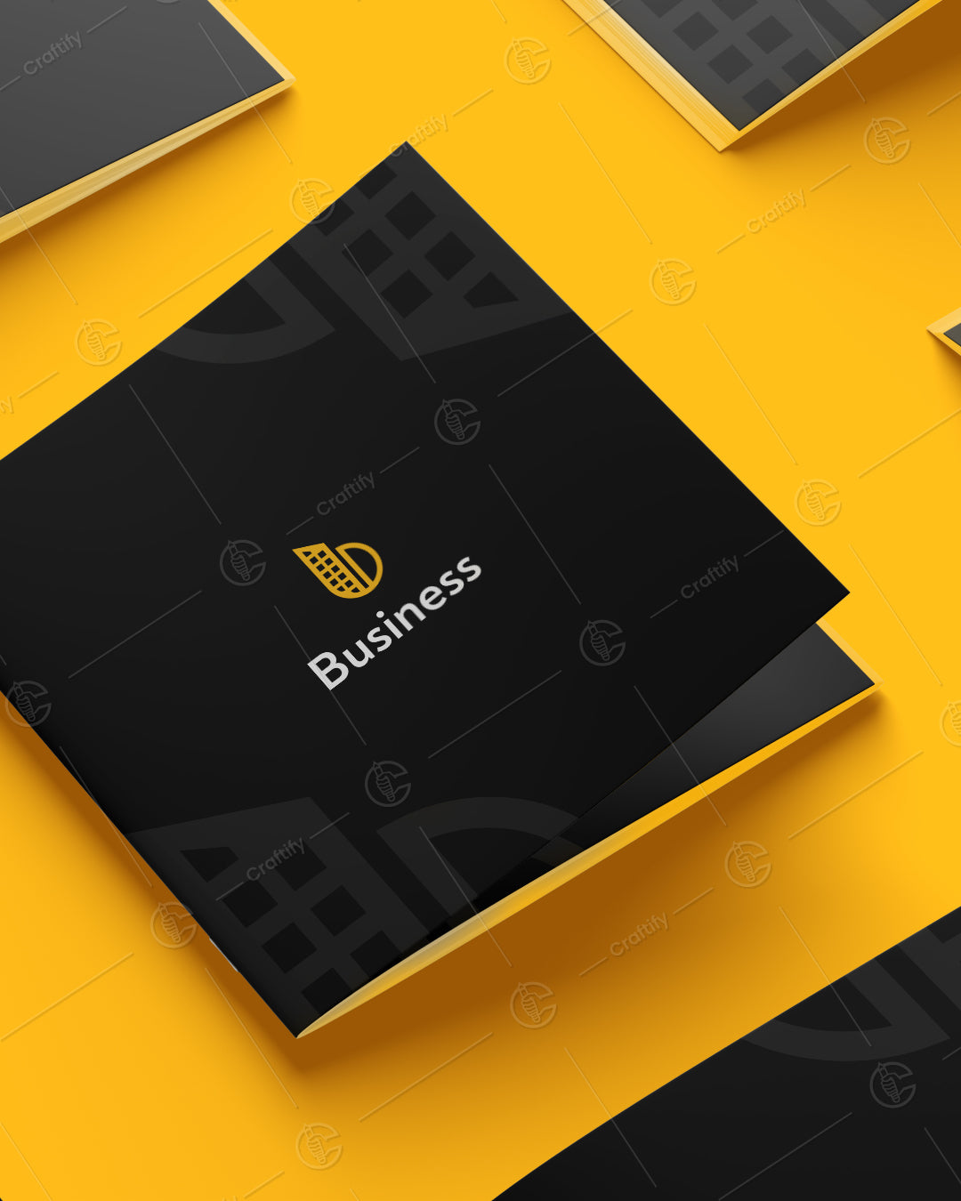 Sophisticated Letter "B" Logo Design + Stationery Design