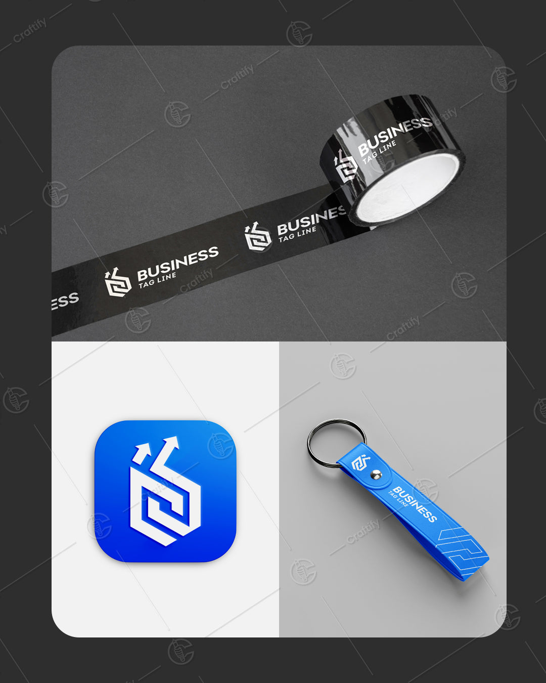 Innovative Business Logo + Stationery Design